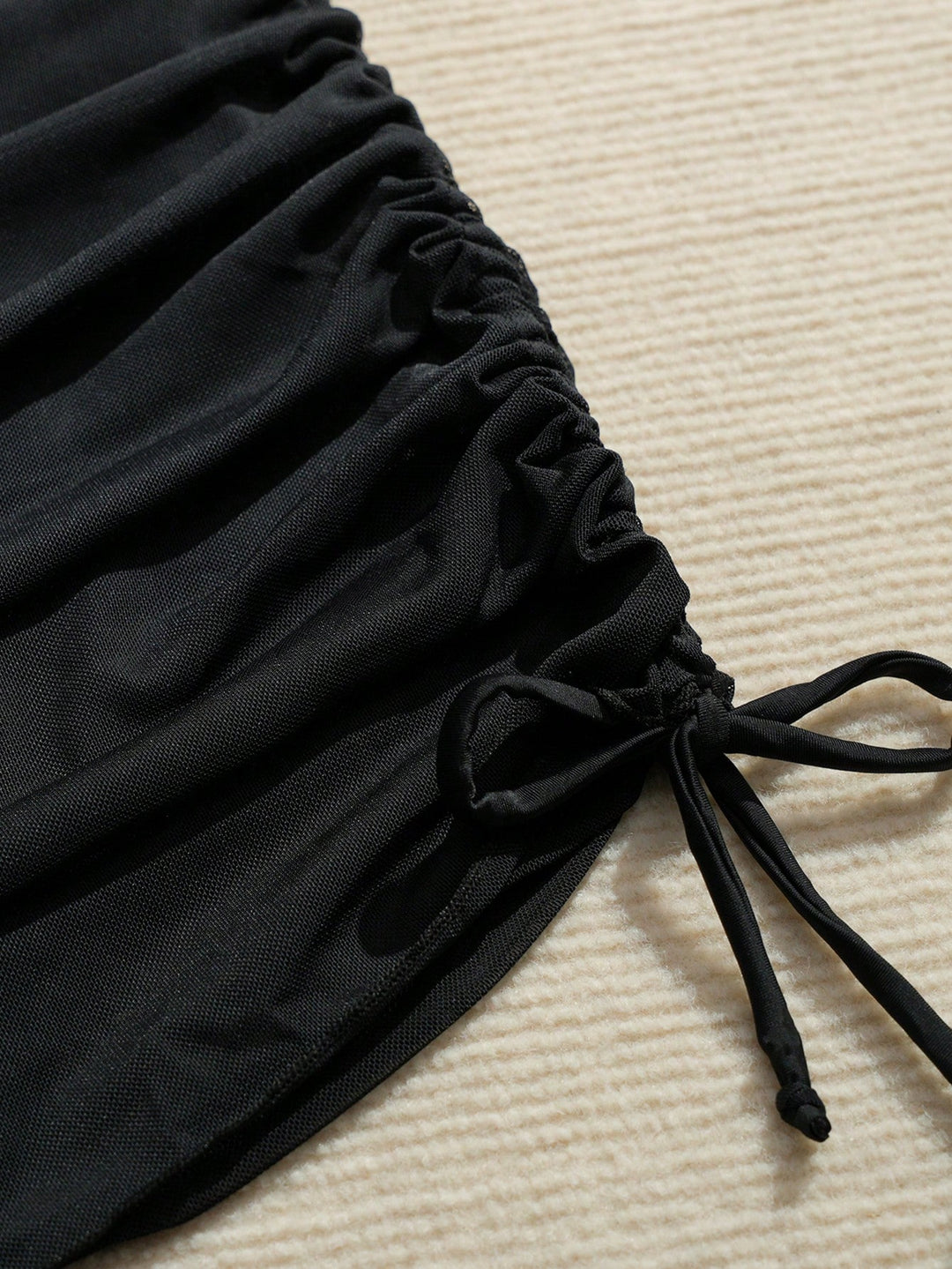 Costum de baie tip rochie SHEIN, negru