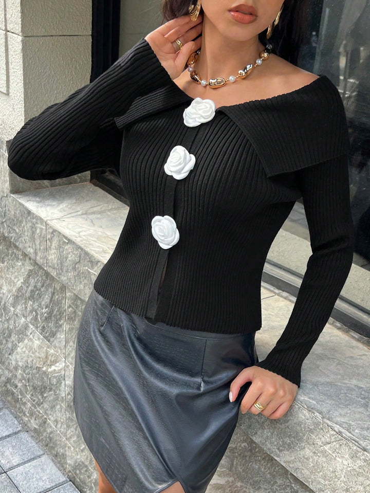 Pulover SHEIN, negru