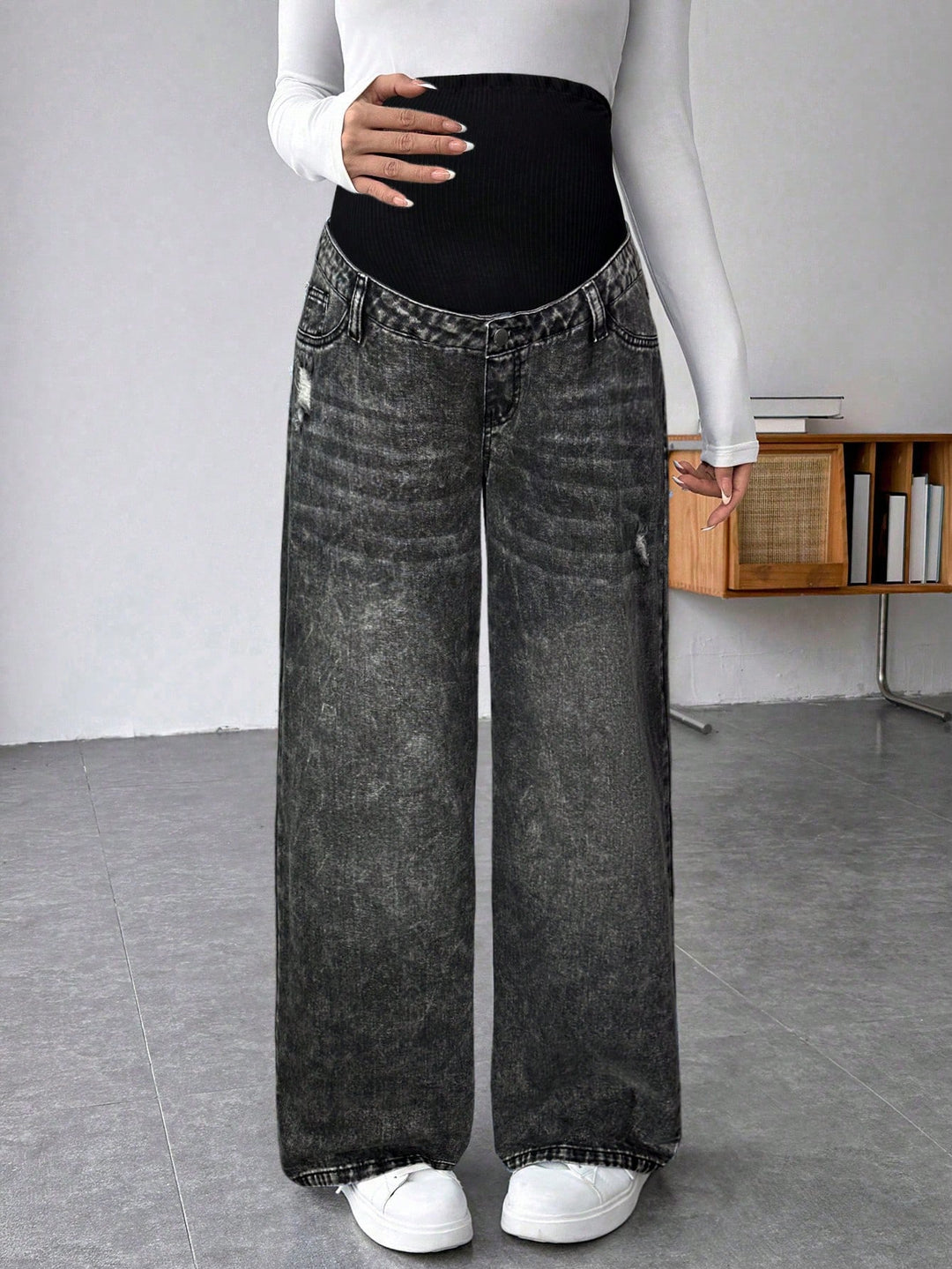 Jeans SHEIN, negru