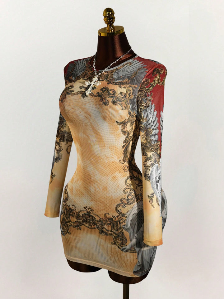 Rochie mini SHEIN, mix culori