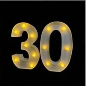 Set lumini led SHEIN, alb