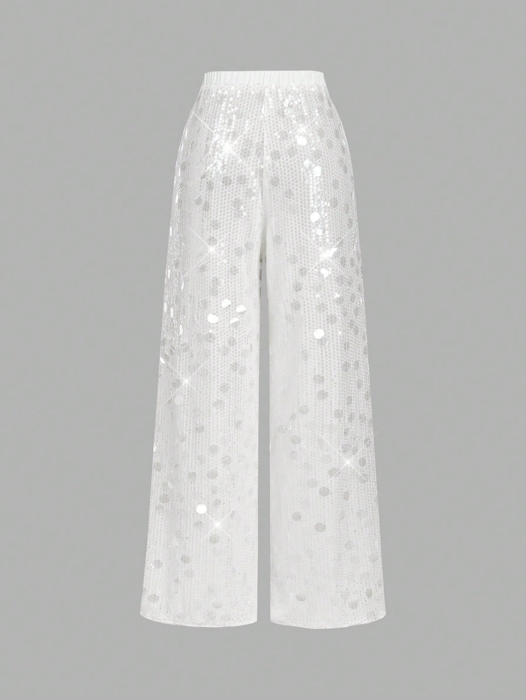 Pantaloni SHEIN, alb