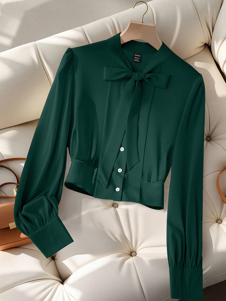 Camasa SHEIN, verde