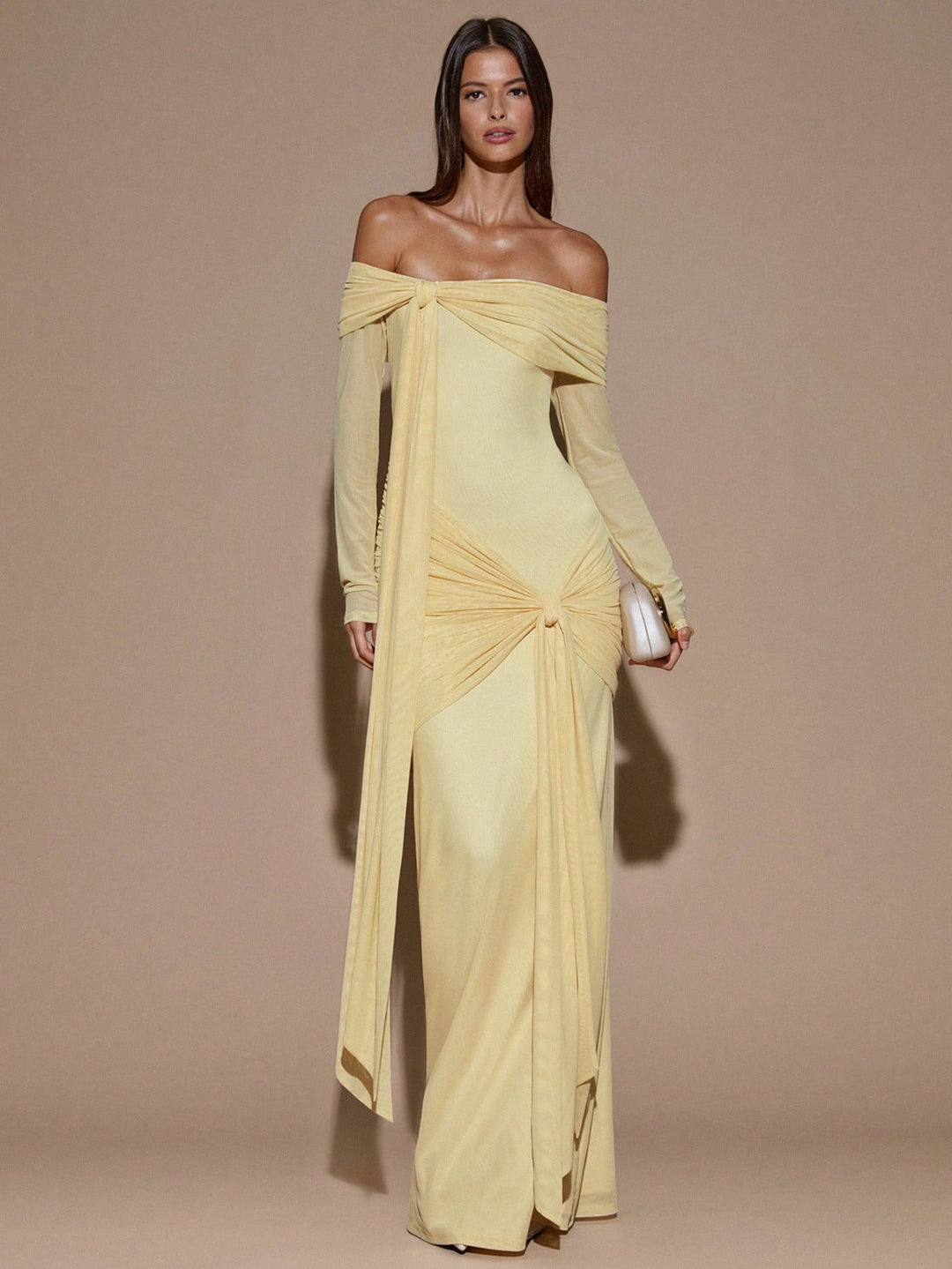 Rochie maxi SHEIN, galben