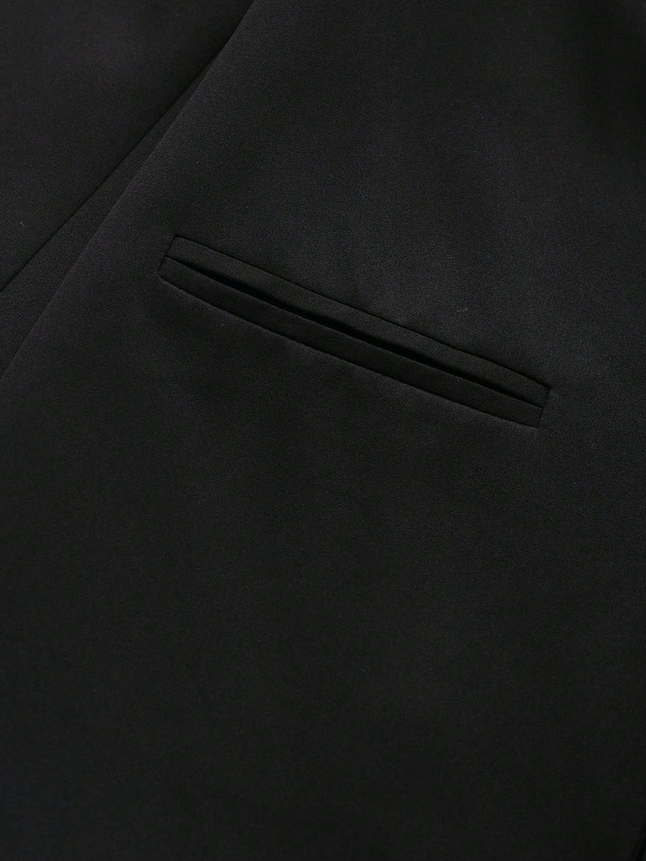 Sacou SHEIN, negru