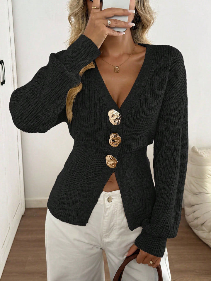 Cardigan SHEIN, negru