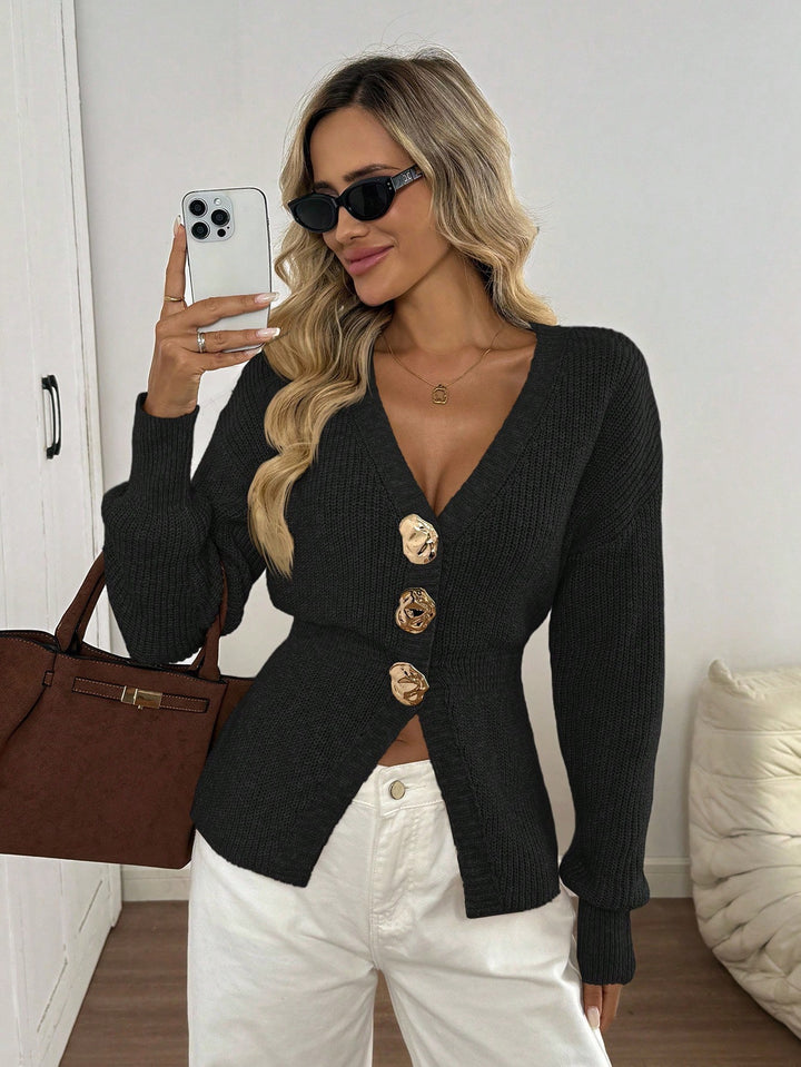 Cardigan SHEIN, negru
