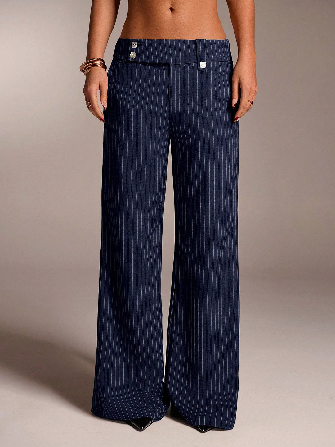 Pantaloni SHEIN, albastru