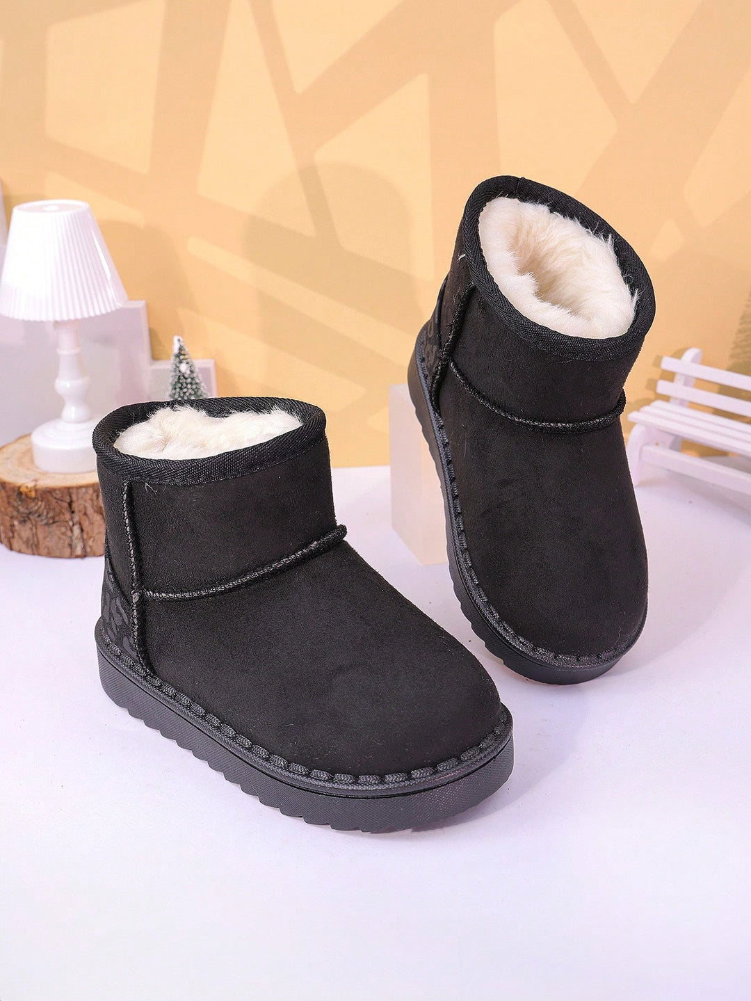 SHEIN csizma, fekete