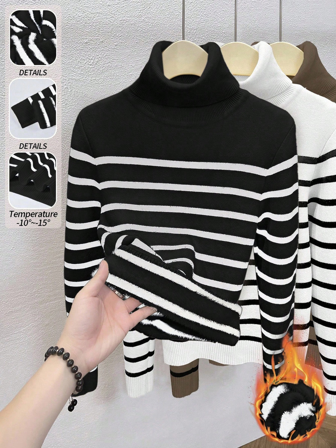 Pulover SHEIN, negru