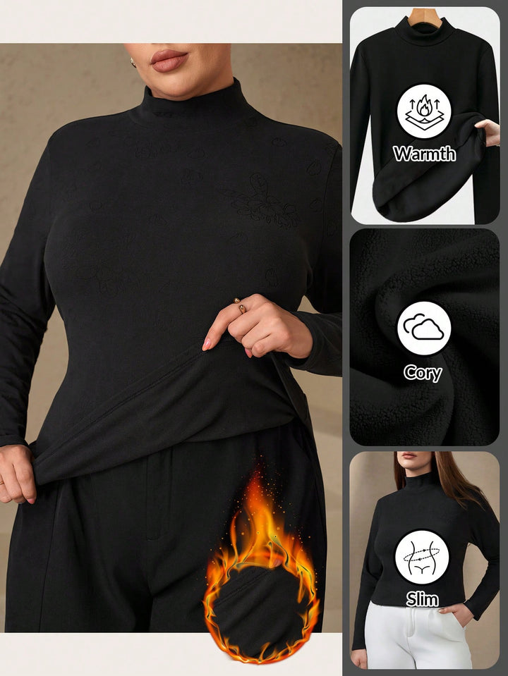 SHEIN fekete póló