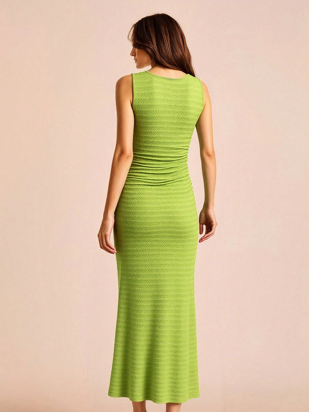 Rochie maxi SHEIN, verde