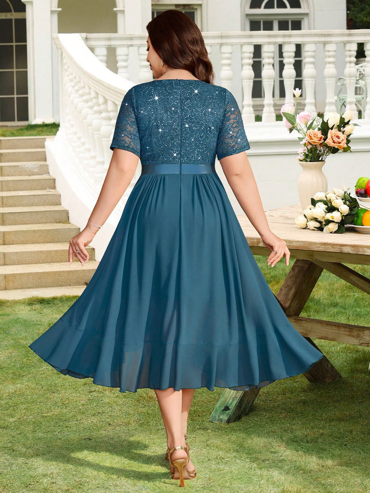 SHEIN Maxi ruha, kék