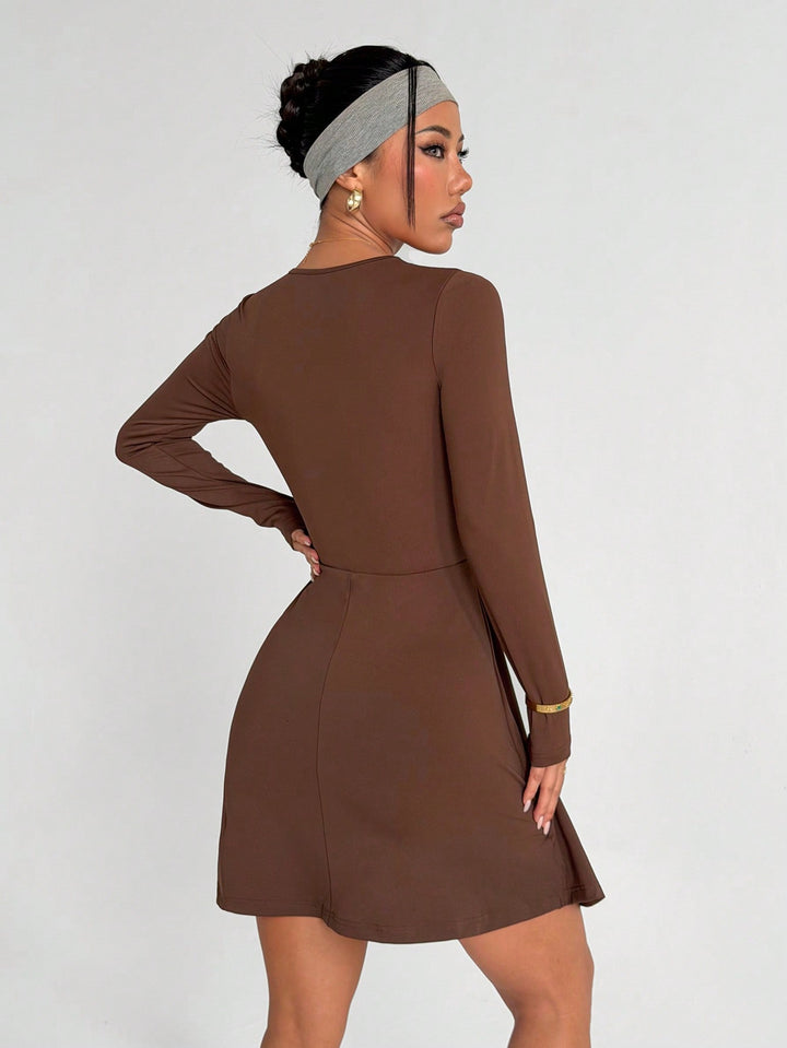 Rochie SHEIN, maro