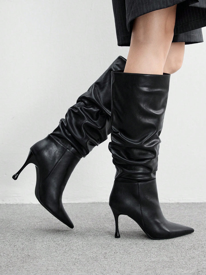 SHEIN csizma, fekete