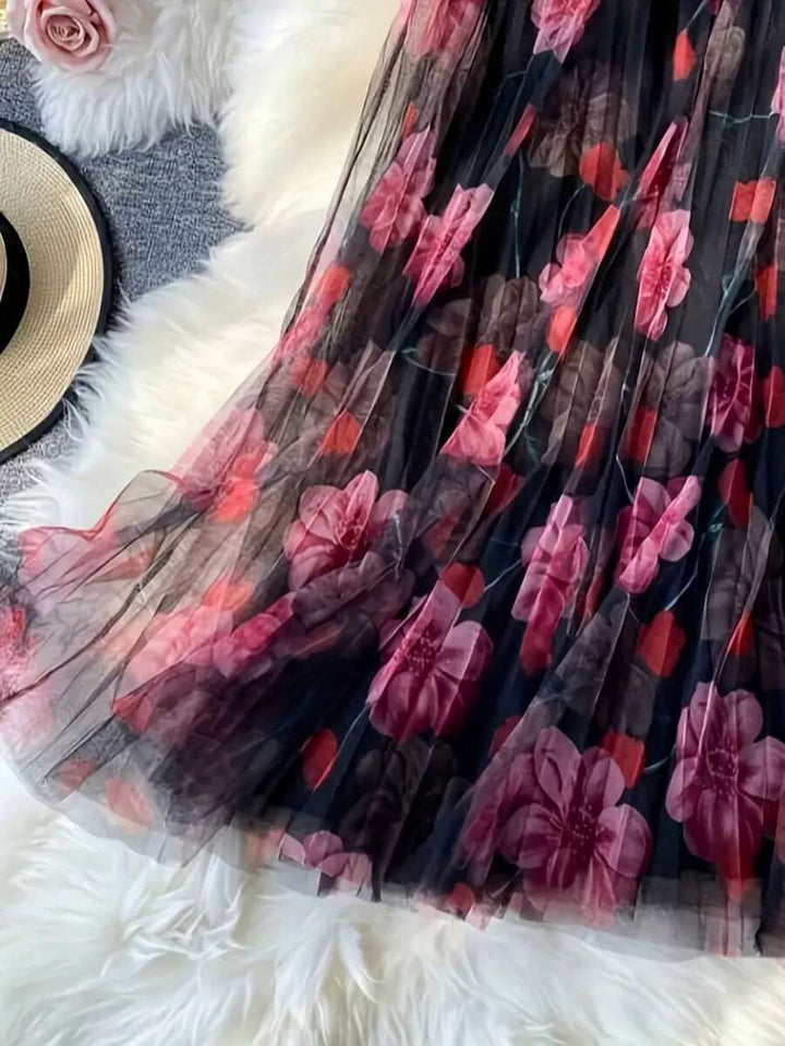 Fustă maxi SHEIN, mix culori