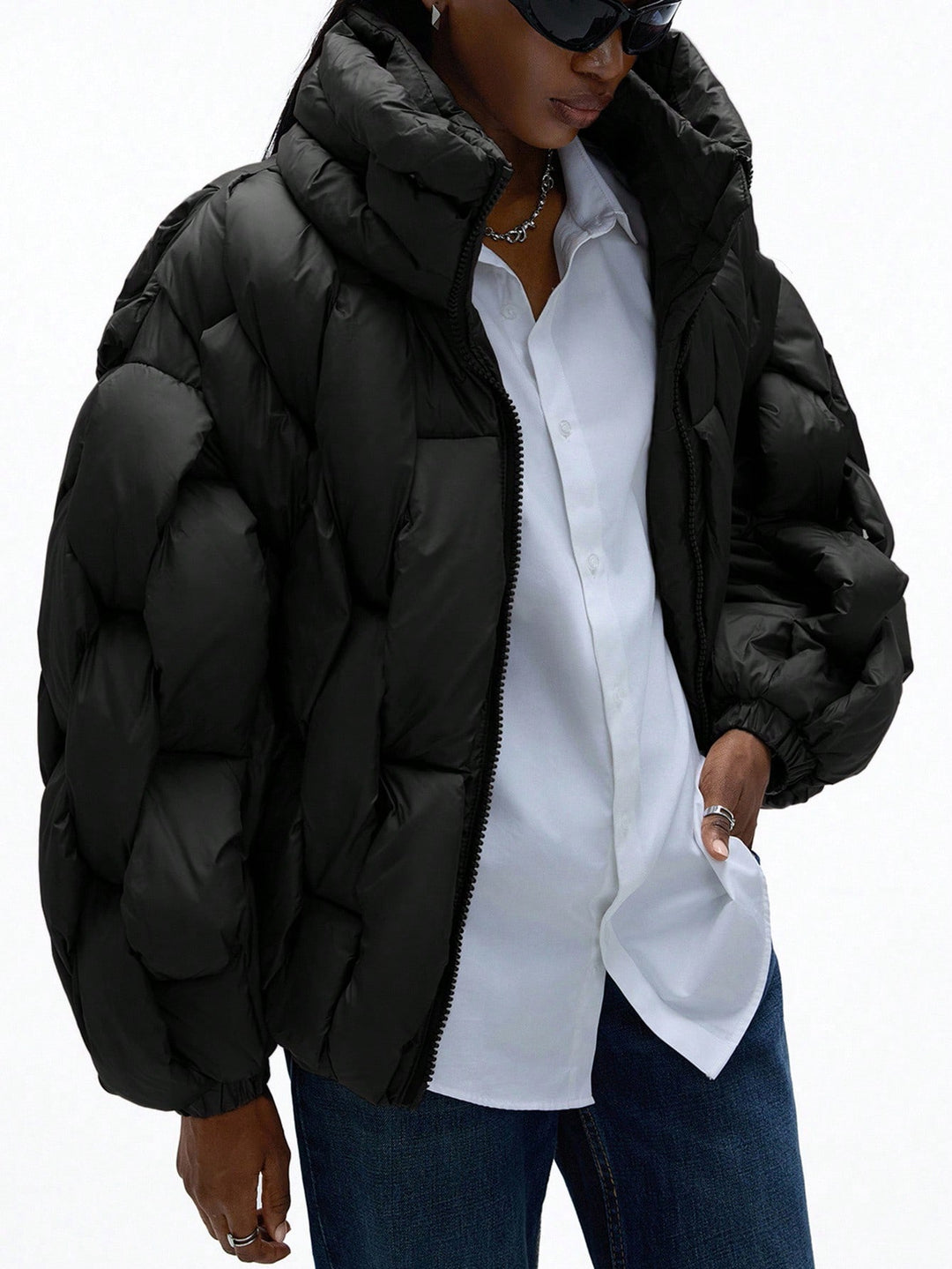 Palton SHEIN, negru