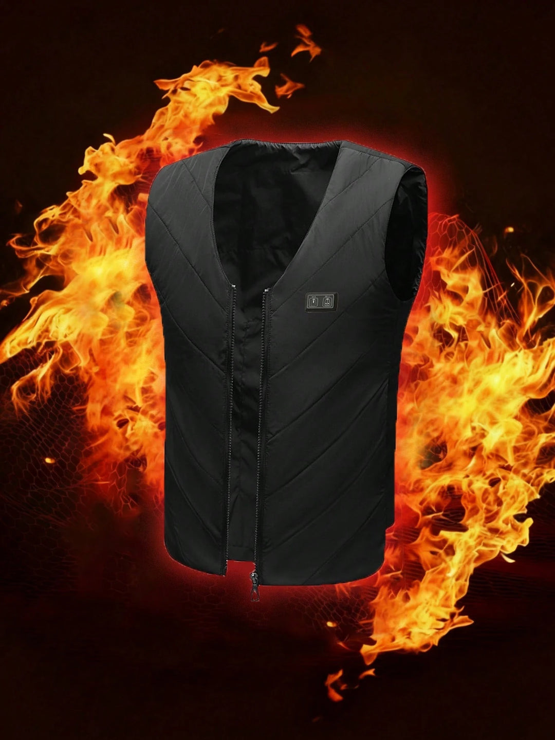Vestă SHEIN, negru