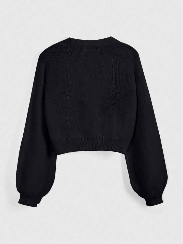 Cardigan SHEIN, negru