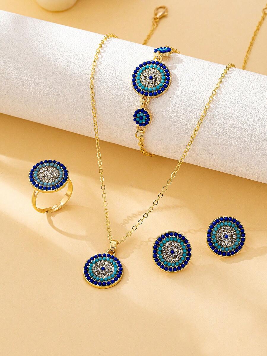 Set bijuterii SHEIN, auriu