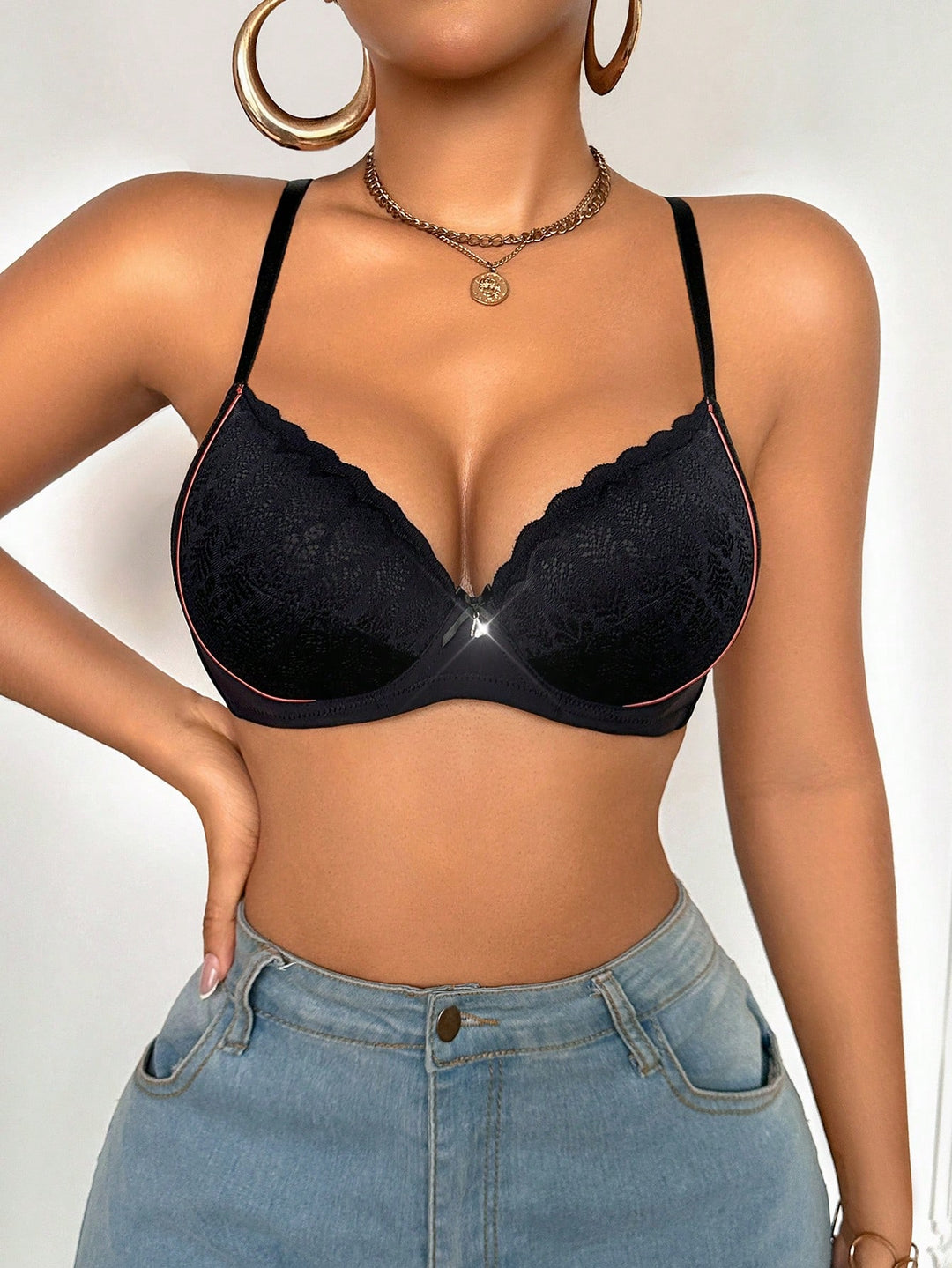 Sutien SHEIN, negru