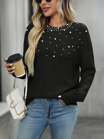 Pulover SHEIN, negru