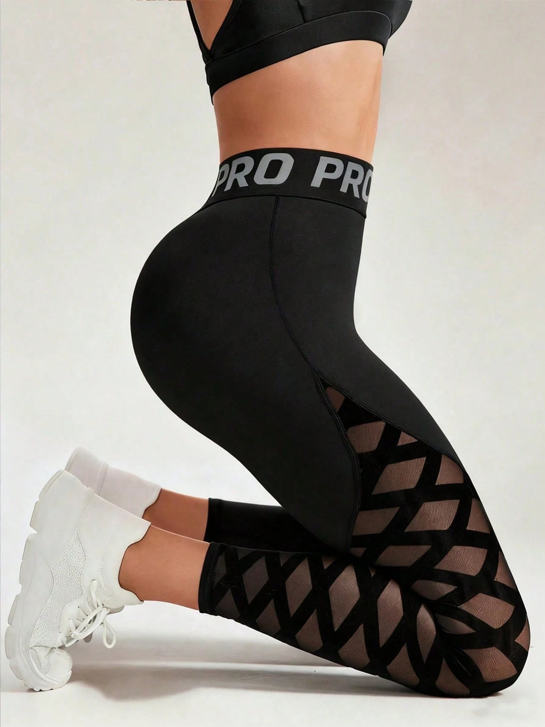SHEIN leggings, fekete