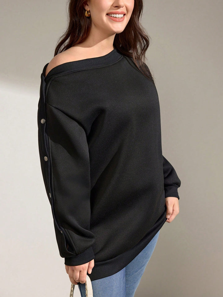 Hanorac SHEIN, negru
