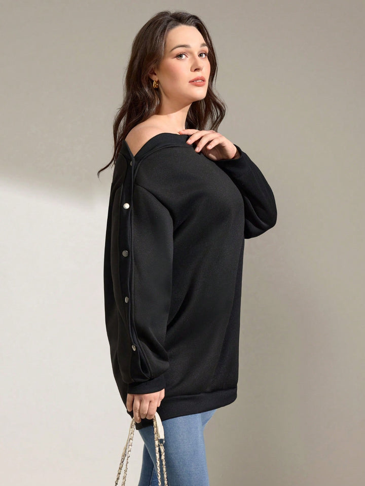 Hanorac SHEIN, negru