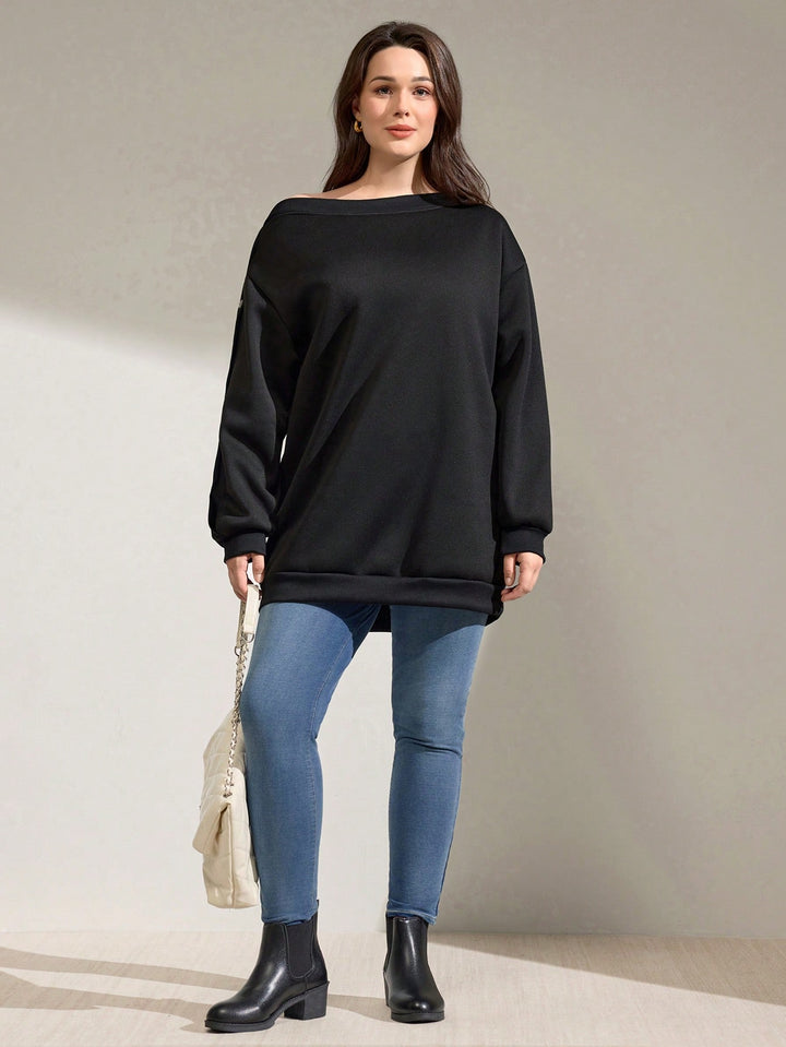Hanorac SHEIN, negru
