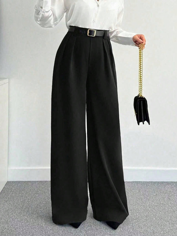 Pantaloni SHEIN, negru