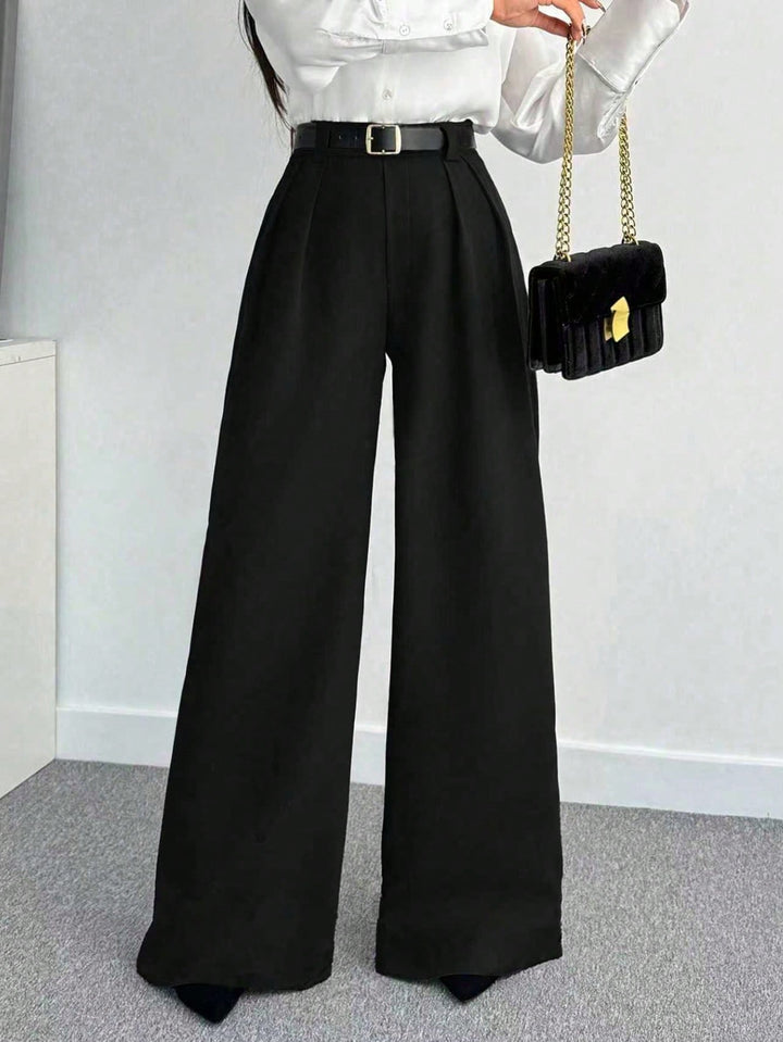 Pantaloni SHEIN, negru