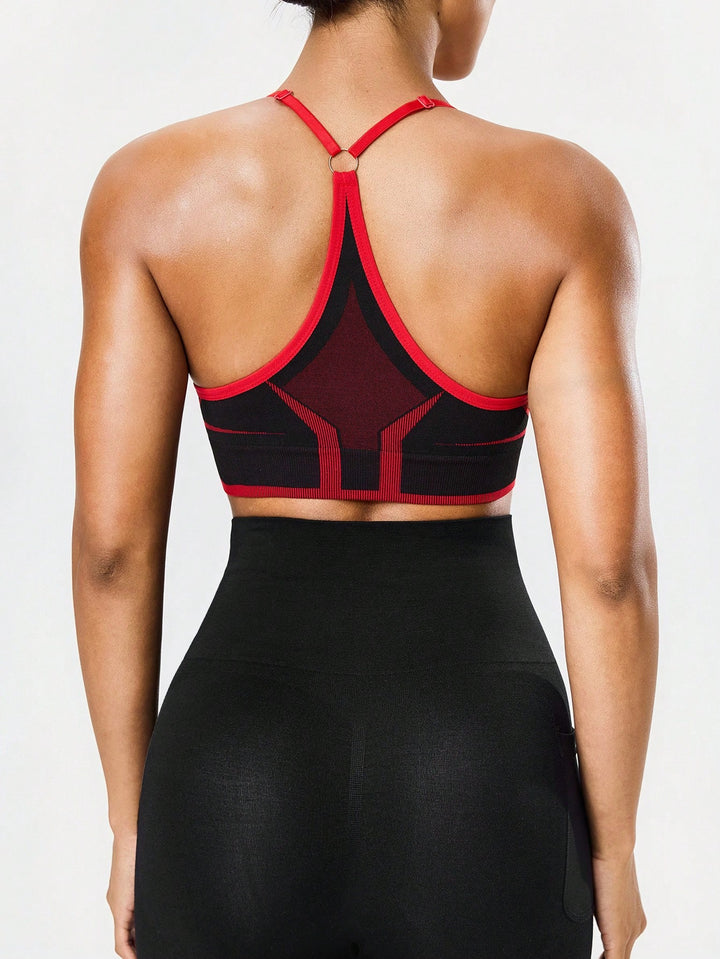 Bustieră sport SHEIN, negru