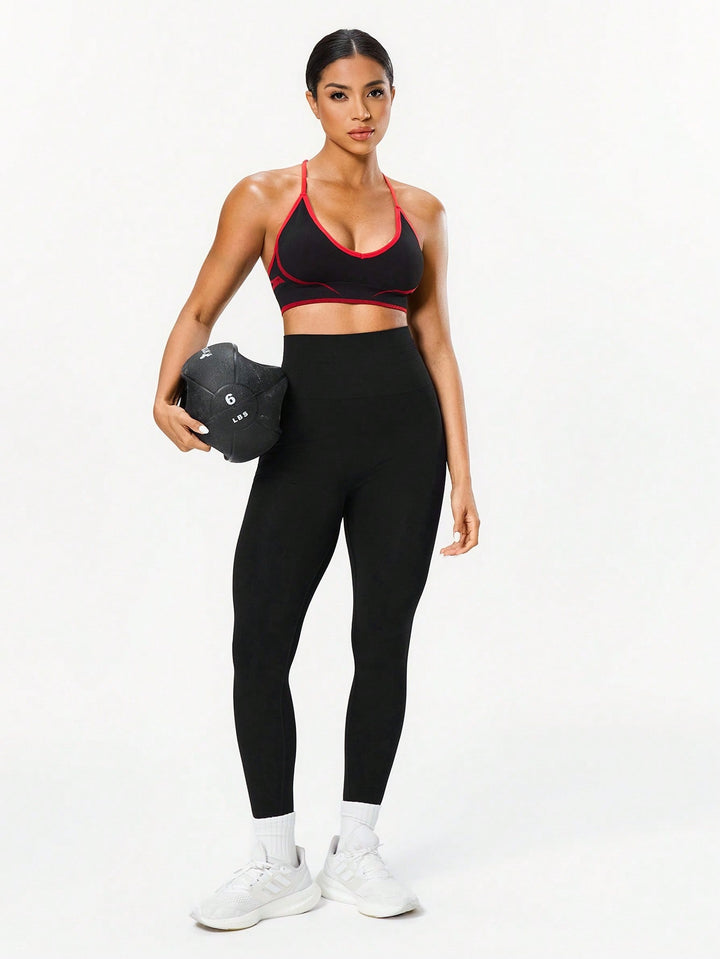 Bustieră sport SHEIN, negru