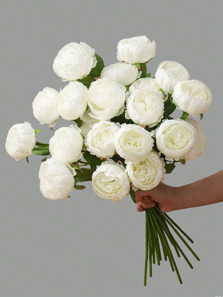 Floari artificiale SHEIN, mix culori