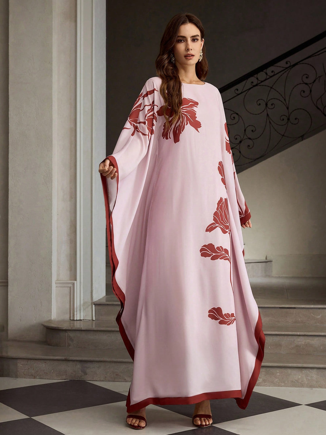 SHEIN Maxi Dress, Colors mix
