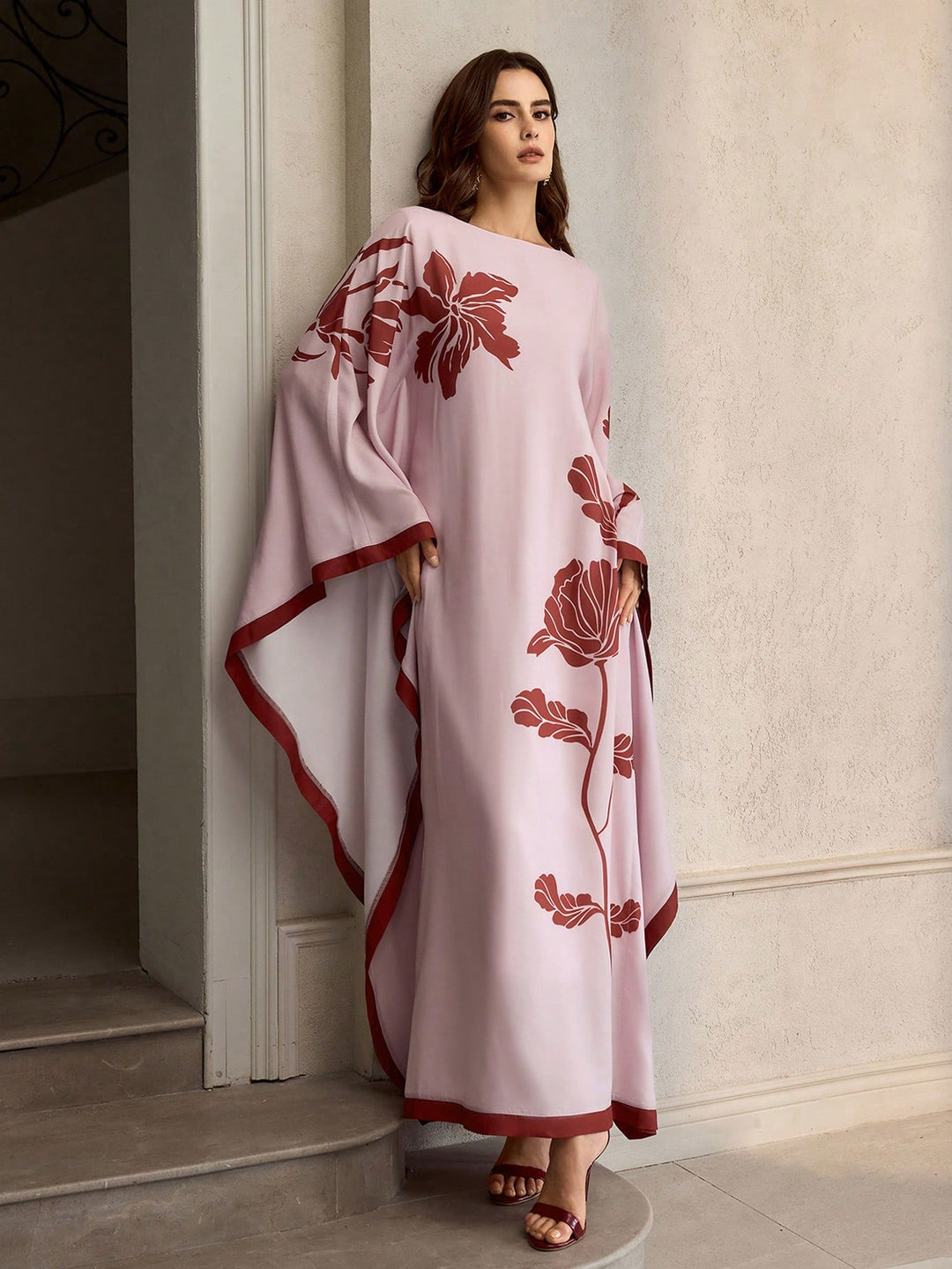 SHEIN Maxi Dress, Colors mix