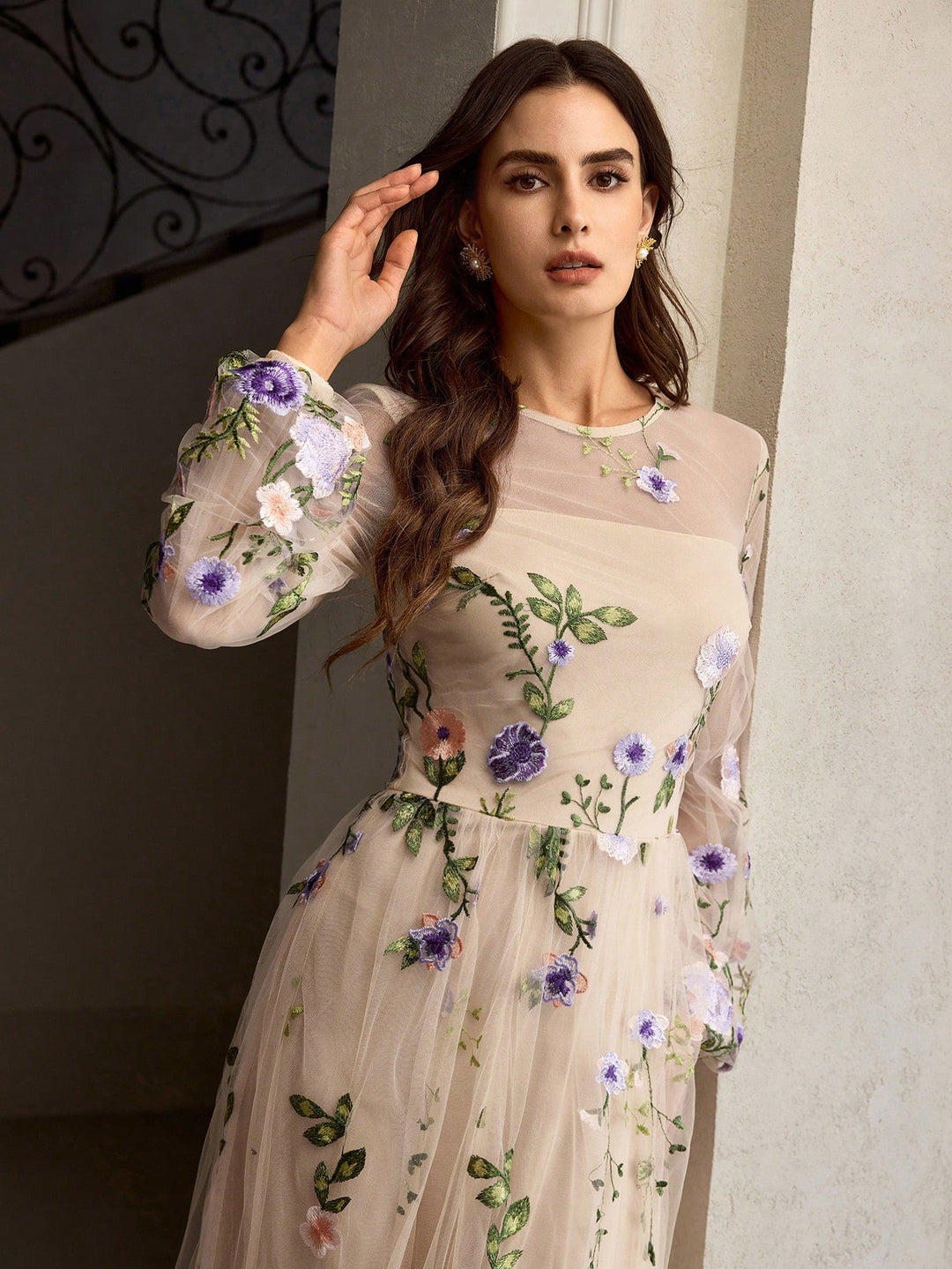 Rochie maxi SHEIN, mov