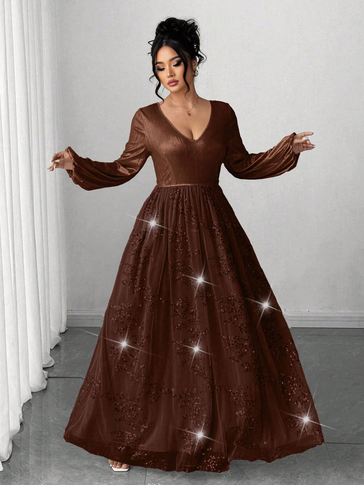Rochie SHEIN, maro