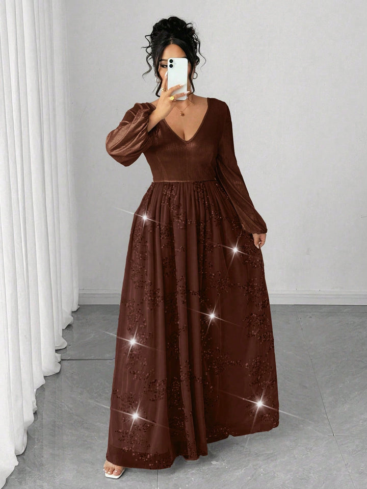 Rochie SHEIN, maro