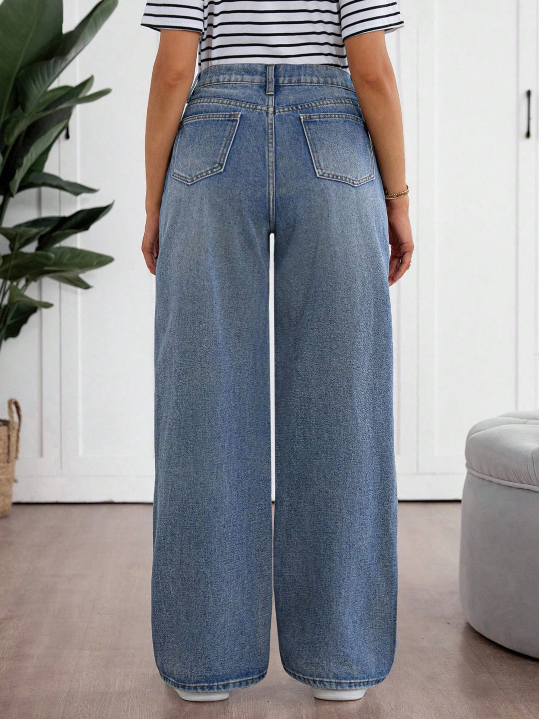 Jeans SHEIN, albastru