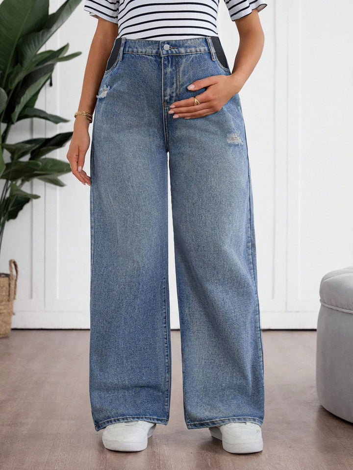 Jeans SHEIN, albastru