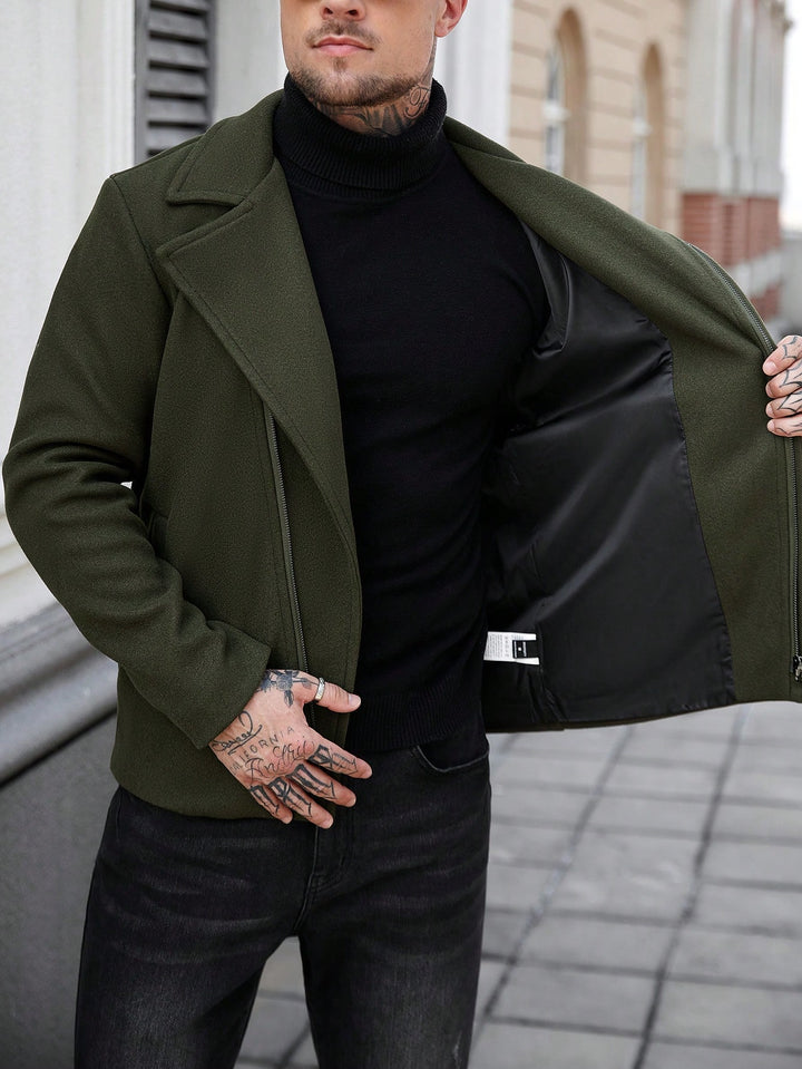 Palton SHEIN, verde