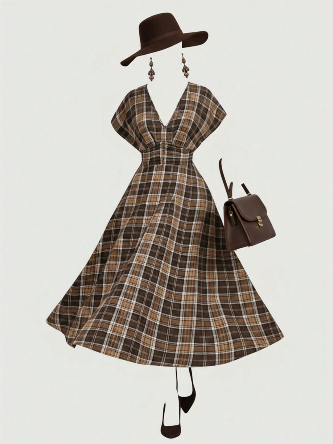 Rochie SHEIN, maro