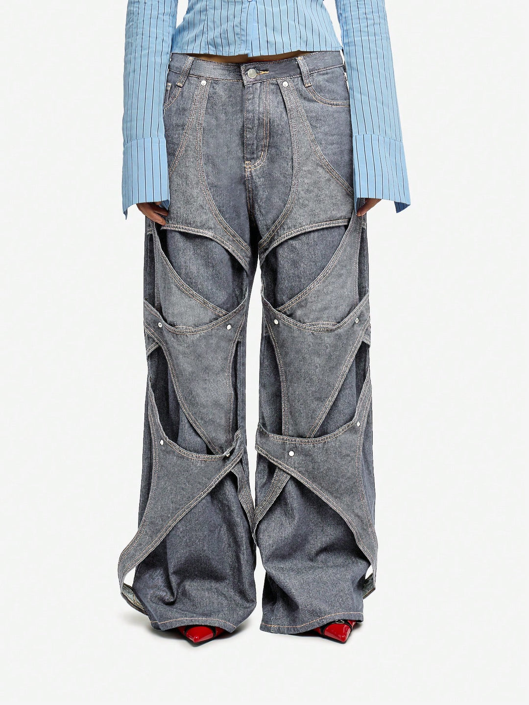 Jeans SHEIN, albastru