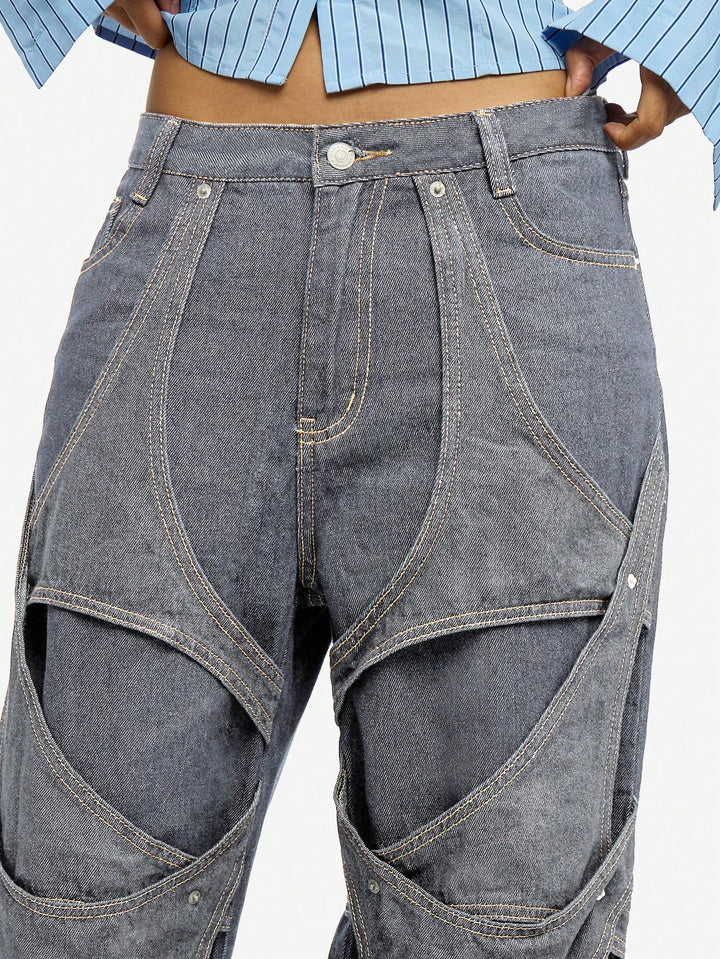 Jeans SHEIN, albastru