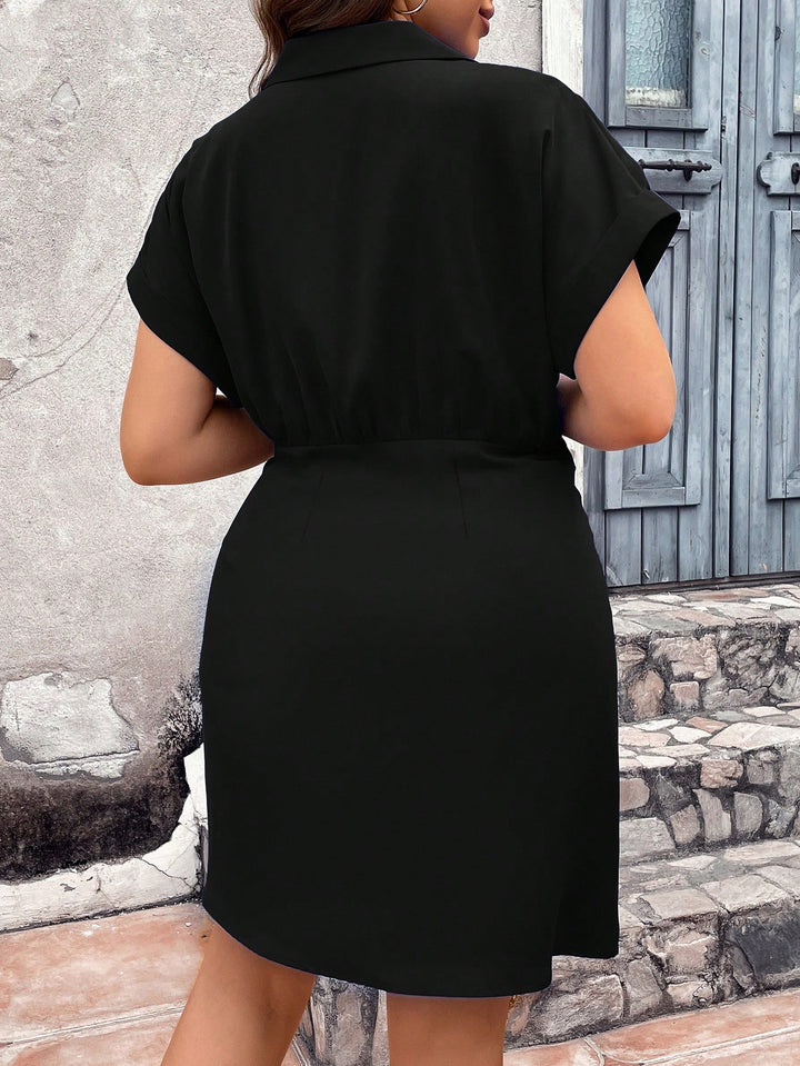 SHEIN mini ruha, fekete