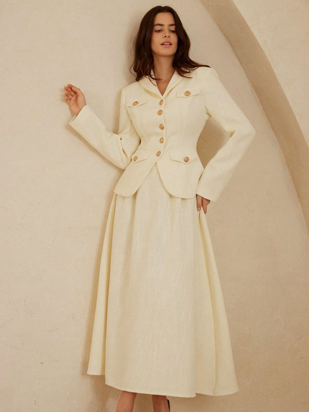 Costum SHEIN, bej