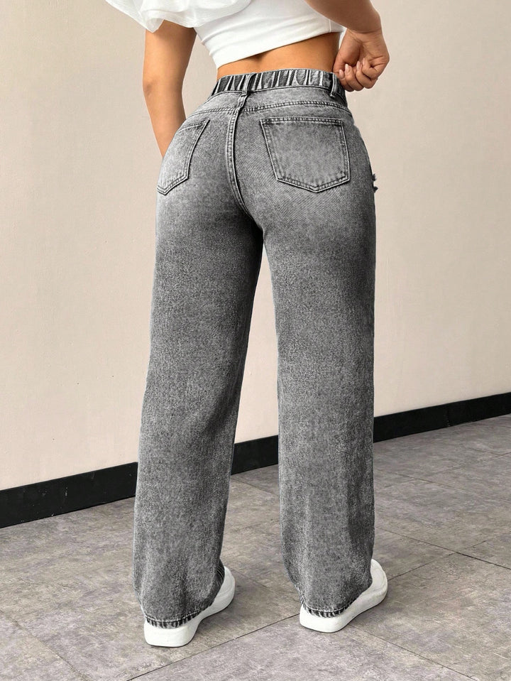 Jeans SHEIN, gri