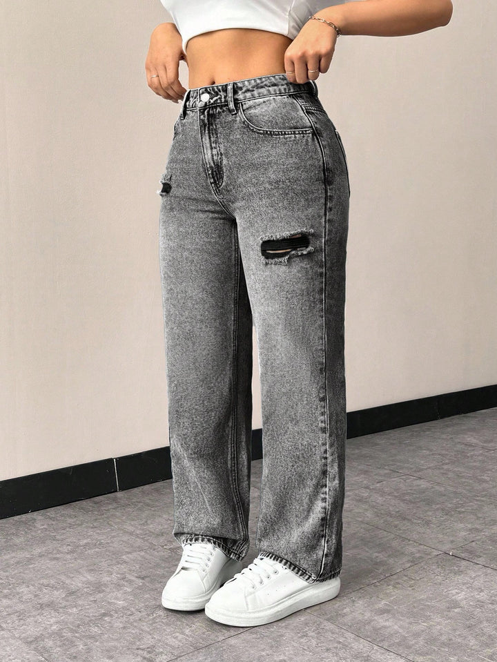 Jeans SHEIN, gri